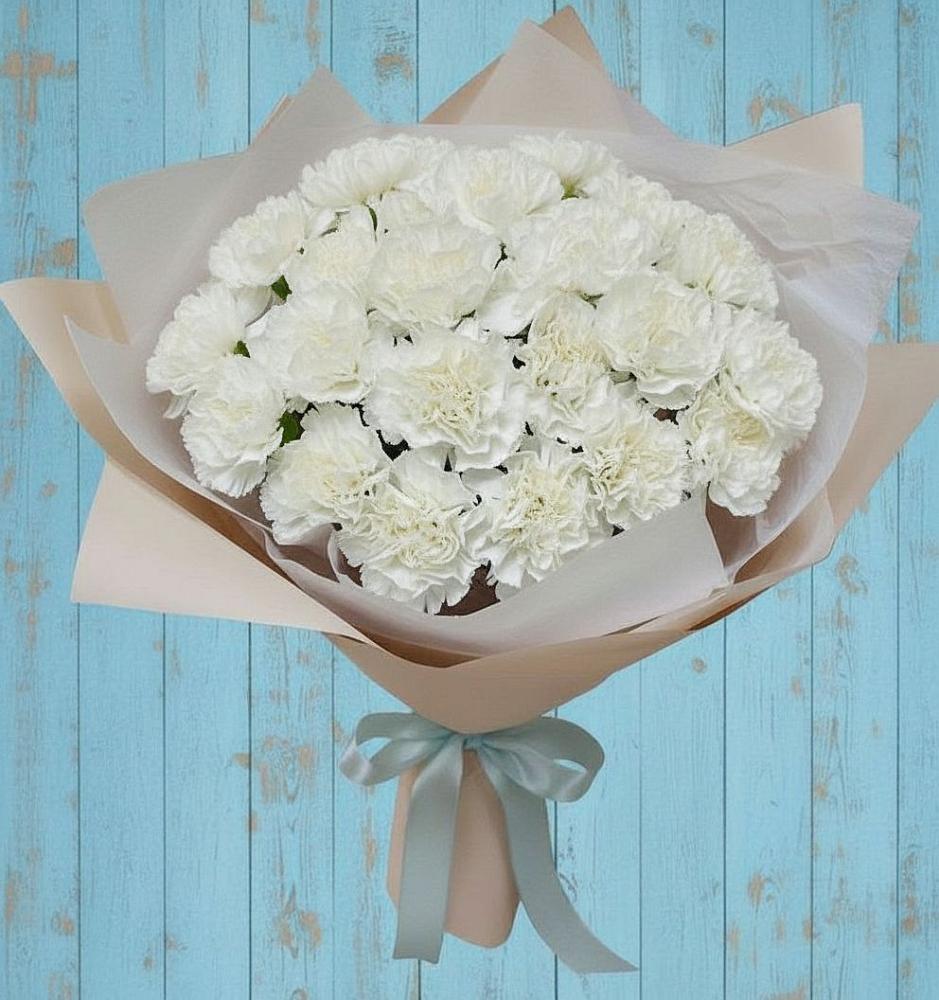 Букет цветов из: Гвоздики в Дубовке Тульская область