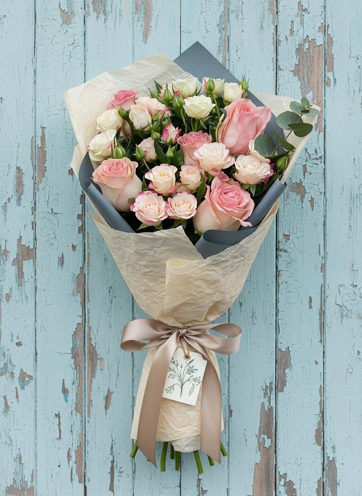 Букет цветов из: Розы в Дубовке Тульская область