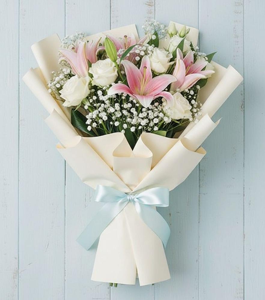 Букет цветов из: Лилии в Дубовке Тульская область