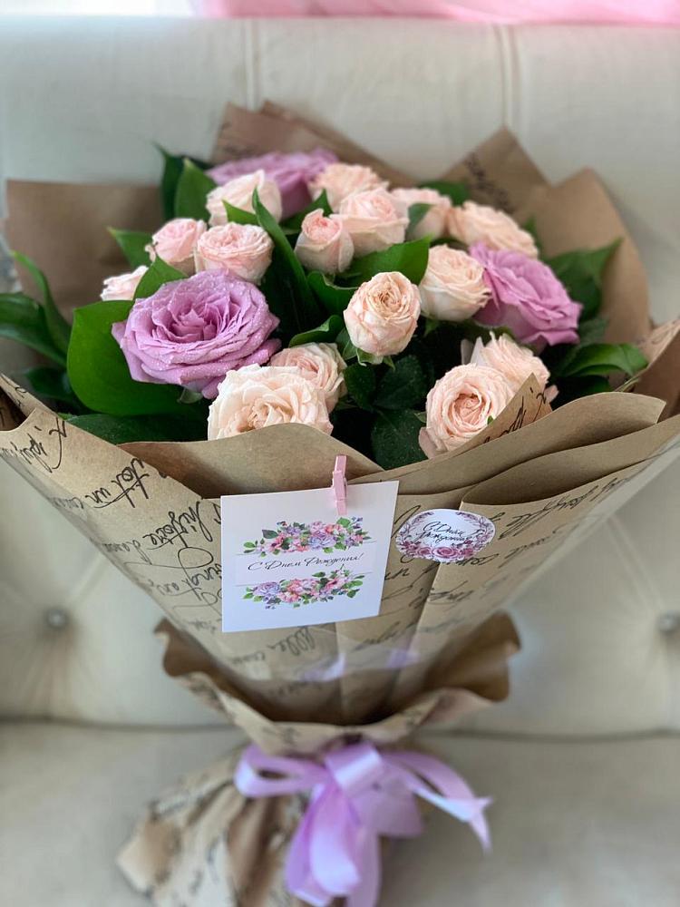 Букет цветов из: Розы в Дубовке Тульская область