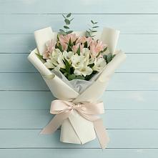 Букет цветов из:  Альстромерии в Дубовке Тульская область
