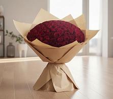 Букет 101 Красная роза в Дубовке Тульская область