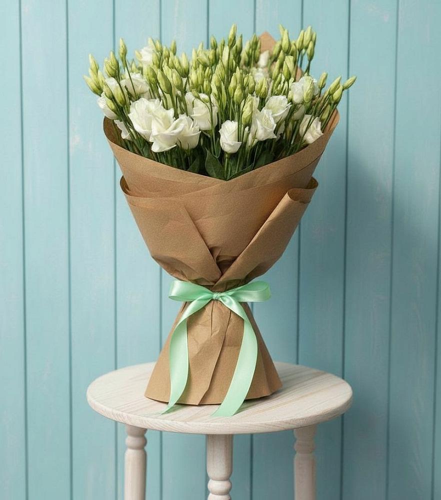 Букет цветов из: Лизиантусы в Дубовке Тульская область