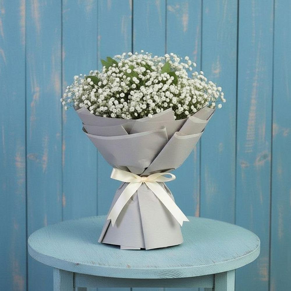 Букет цветов из: Гипсофила в Дубовке Тульская область