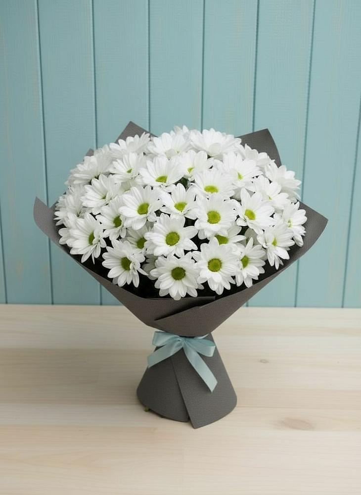 Букет цветов из: Хризантемы в Дубовке Тульская область