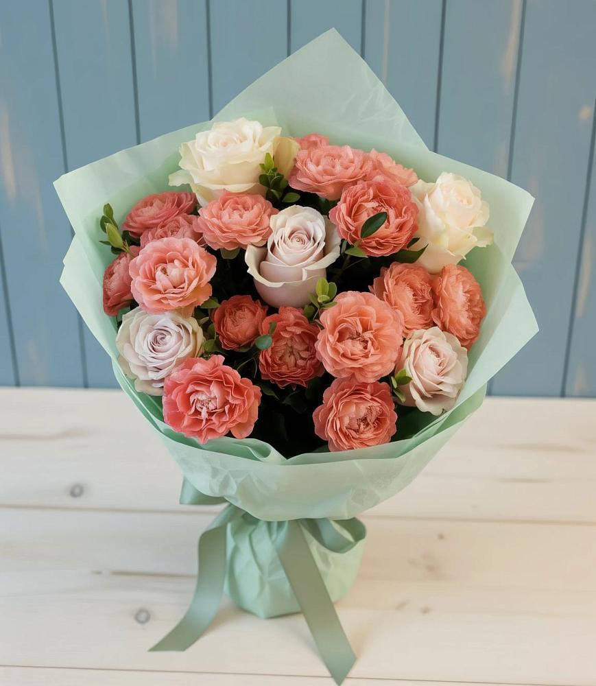 Букет цветов из: Розы в Дубовке Тульская область