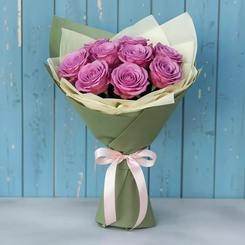 Букет Розы Фёрст Леди в Дубовке Тульская область