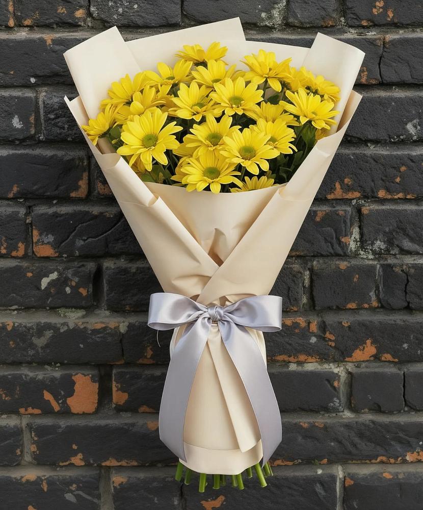 Букет цветов из: Хризантемы в Дубовке Тульская область