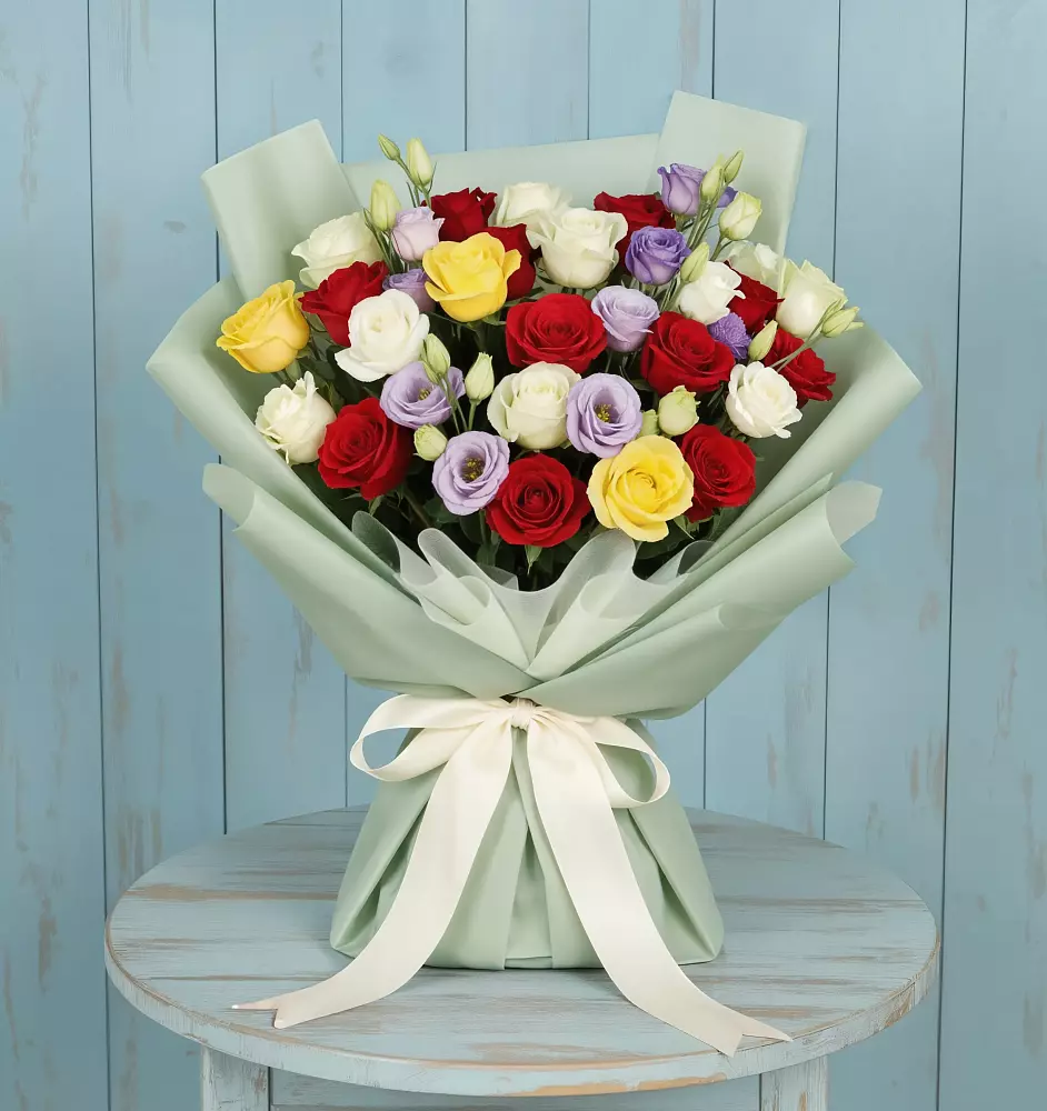 Букет цветов из: Розы в Дубовке Тульская область