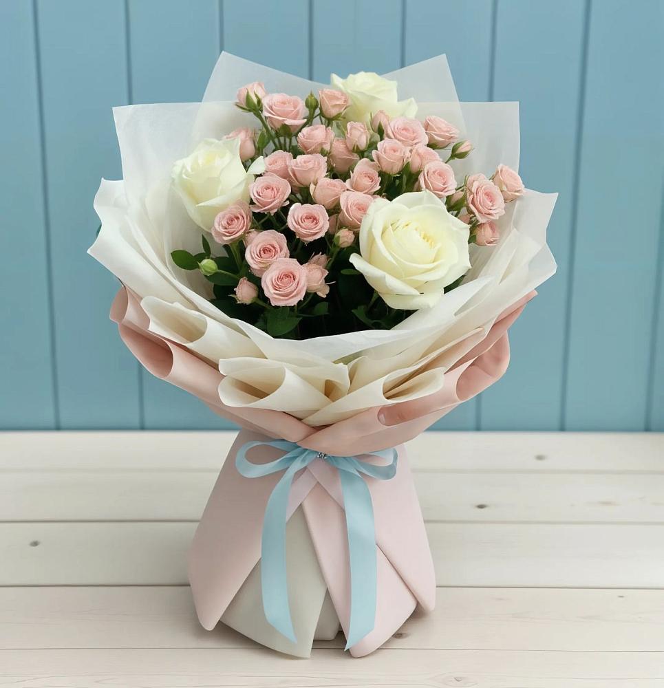 Букет цветов из: Розы в Дубовке Тульская область