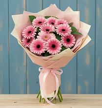Букет цветов из:  Герберы #REPLACE_PRED# Дубовке Тульская область