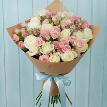 Букет цветов из:  Розы в Дубовке Тульская область